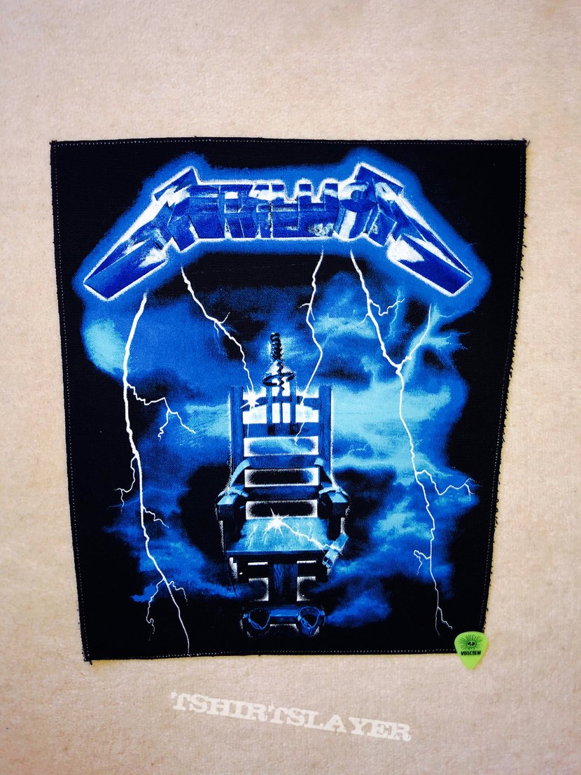 Metallica - Ride The Lightning - Backpatch