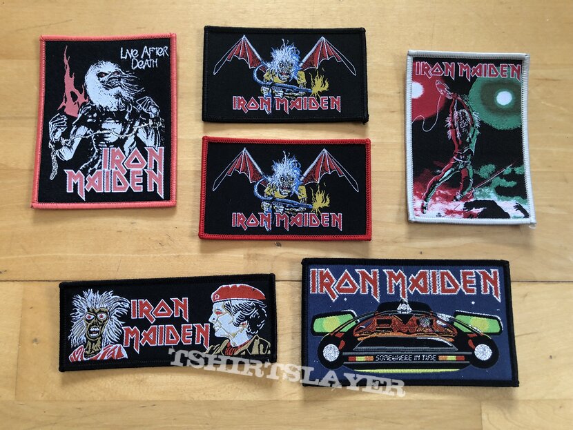 Iron Maiden - Square Patches Second Bunch - for =&gt; YOU ! ! !