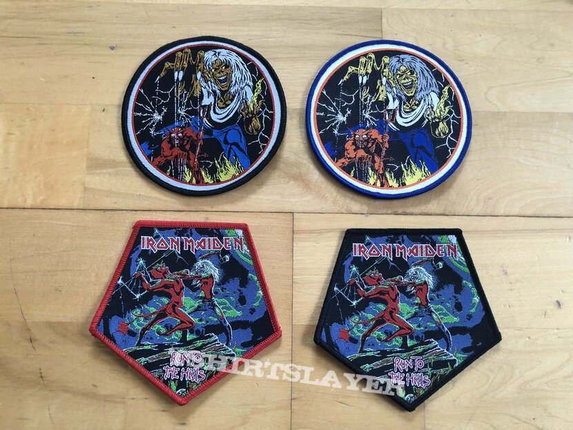 Iron Maiden - Square Patches Second Bunch - for =&gt; YOU ! ! !
