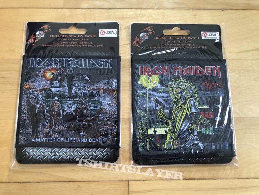 Iron Maiden - Square Patches Second Bunch - for =&gt; YOU ! ! !
