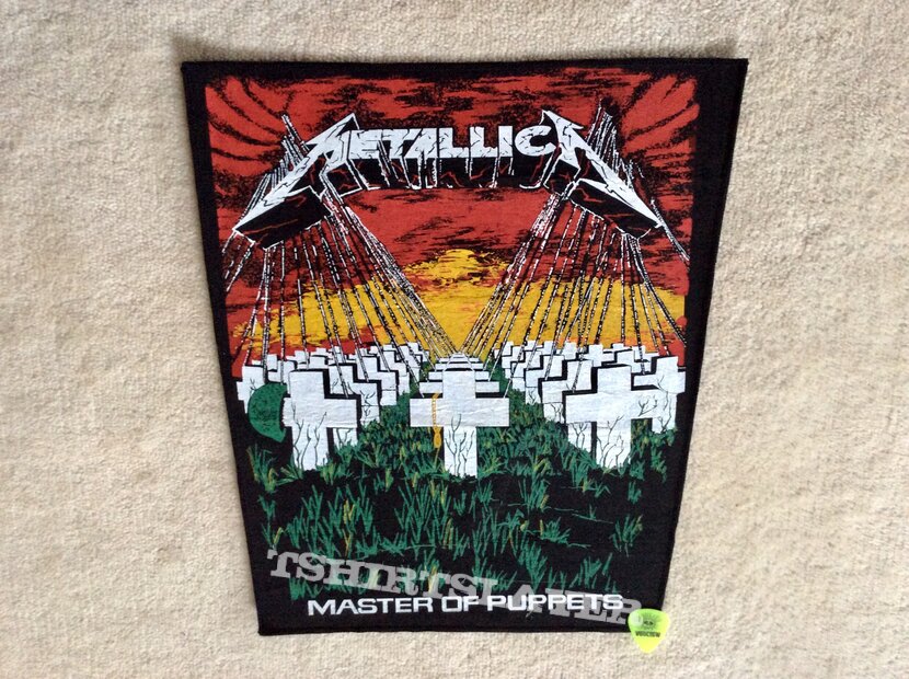 Metallica - Master Of Puppets - Old Backpatch
