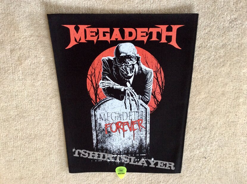 Megadeth - Peace Sells ... Megadeth Forever - 2020 Megadeth Backpatch 