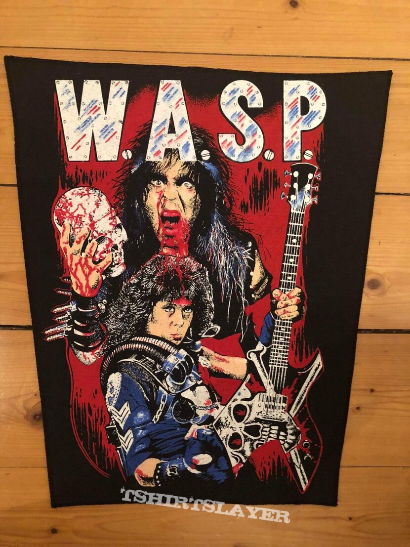 W.A.S.P. Backpatch and small patch 