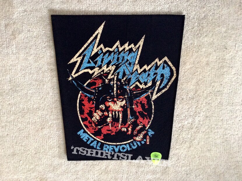 Living Death - Metal Revolution - Backpatch 