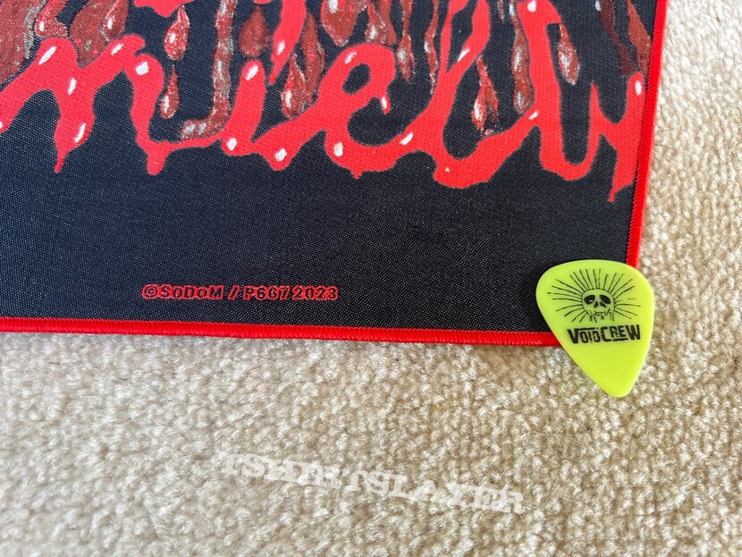 Sodom - Obsessed By Cruelty - Woven Backpatch - 2023 Poser 667