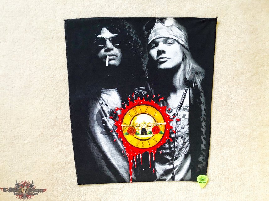 Guns N Roses Guns &#039;n&#039; Roses - Slash &amp; Axl - Backpatch