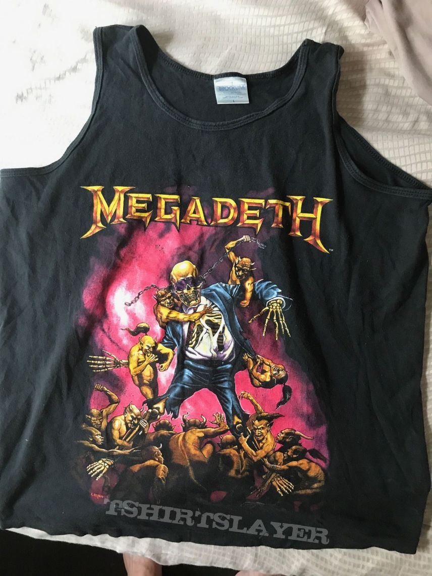 Megadeth Shirt Megadeth tank top
