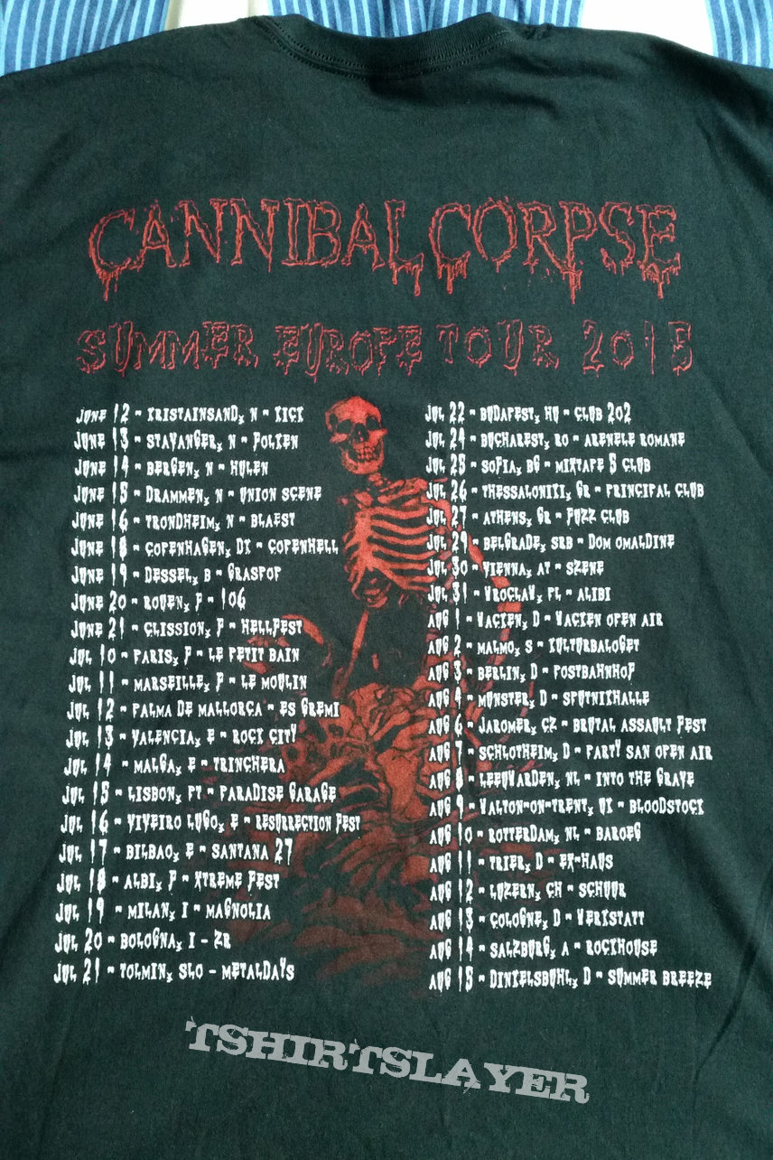 Cannibal Corpse – Icepick Lobotomy Tour Shirt