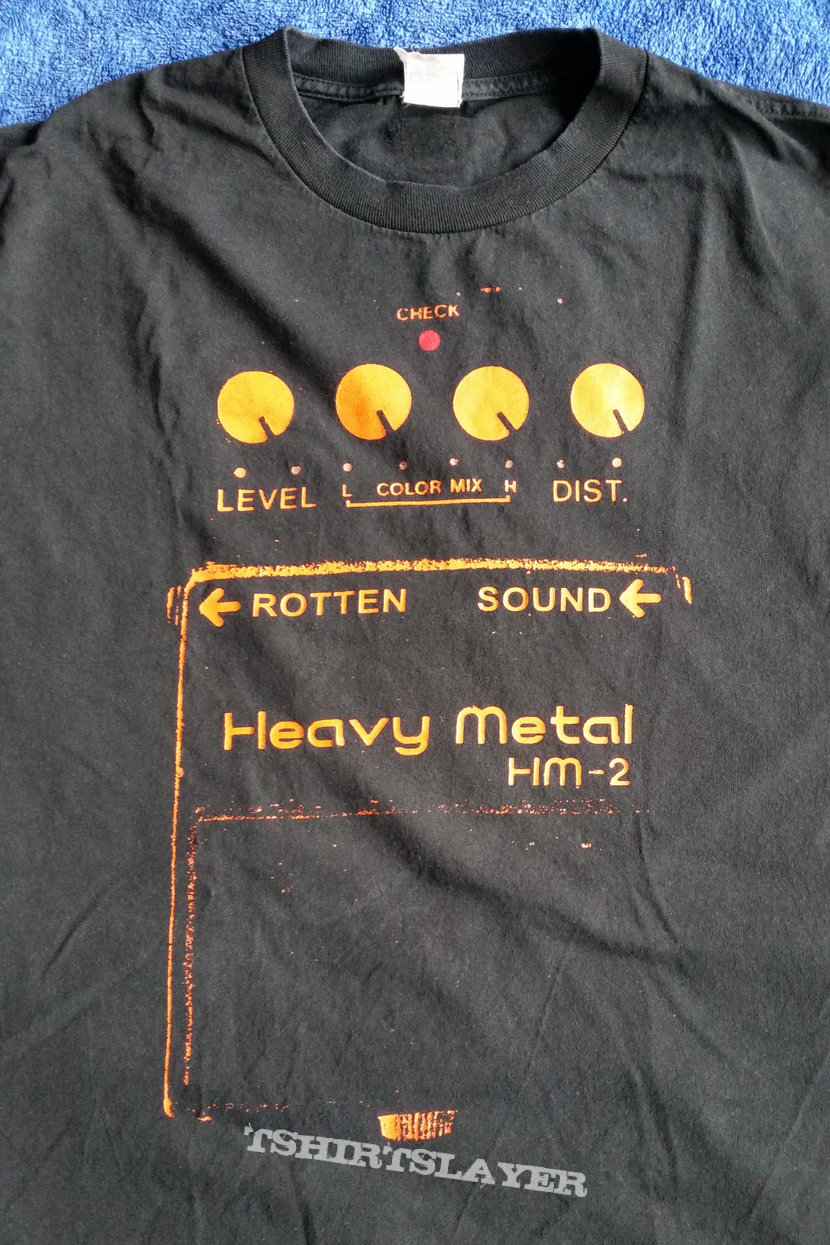 Rotten Sound – Heavy Metal Shirt | TShirtSlayer TShirt and BattleJacket  Gallery
