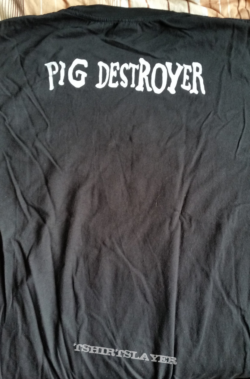 RKUQUVNTAO Mens Pig Destroyer Prowler in The Yard Deluxe Tshirts and Washed Denim Baseball Dad Caps Black