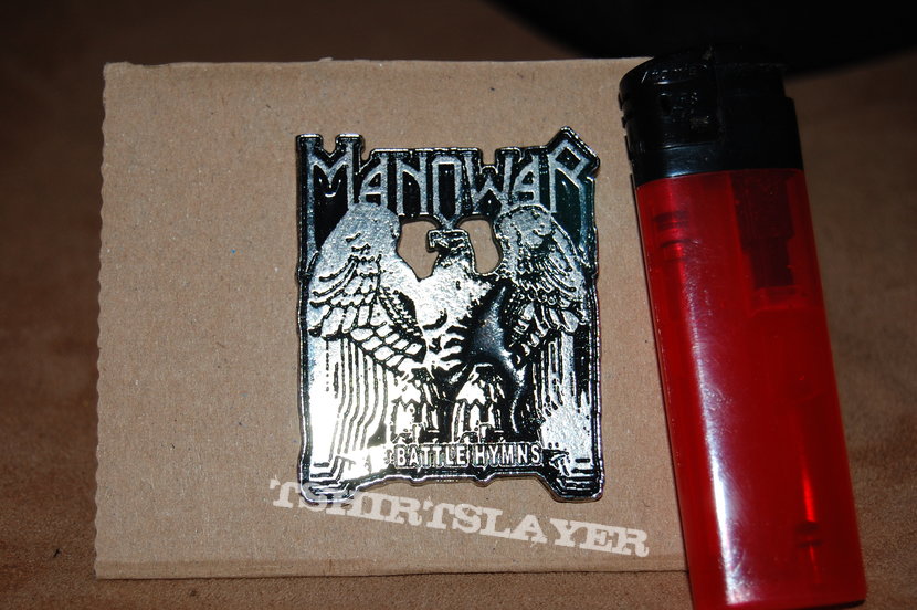 Manowar Battle Hymns Pin