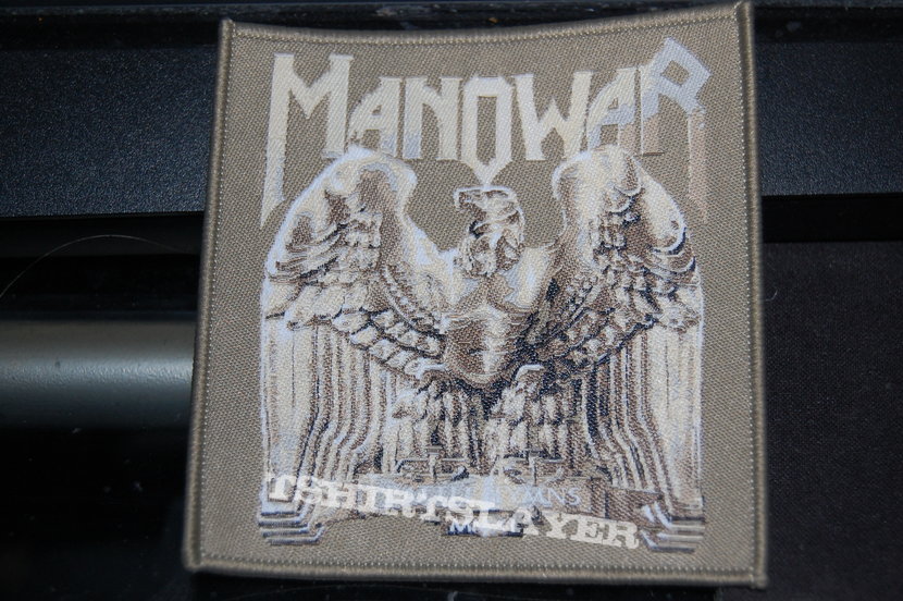 Manowar Battle hymns woven patch