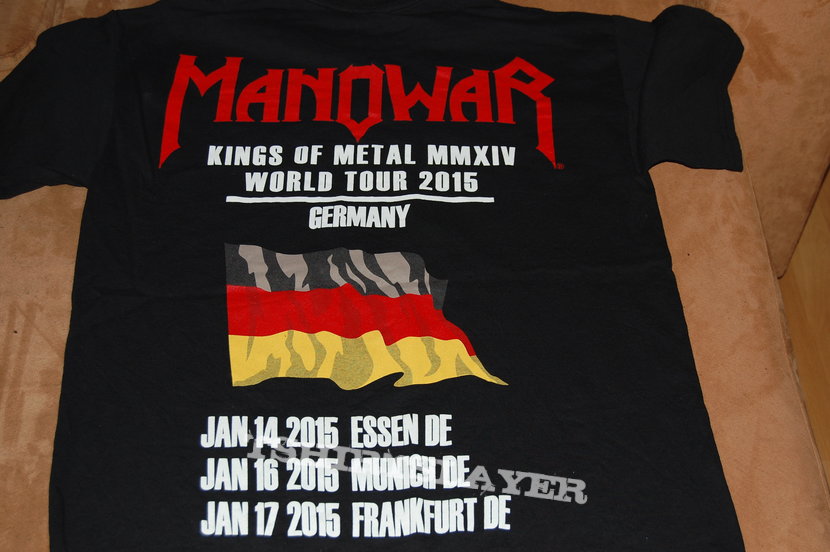 Manowar T-Shirts Tour 2007/2015