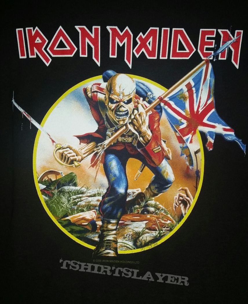 Iron Maiden, Iron maiden Somewhere back in time tour shirt 2008 TShirt ...