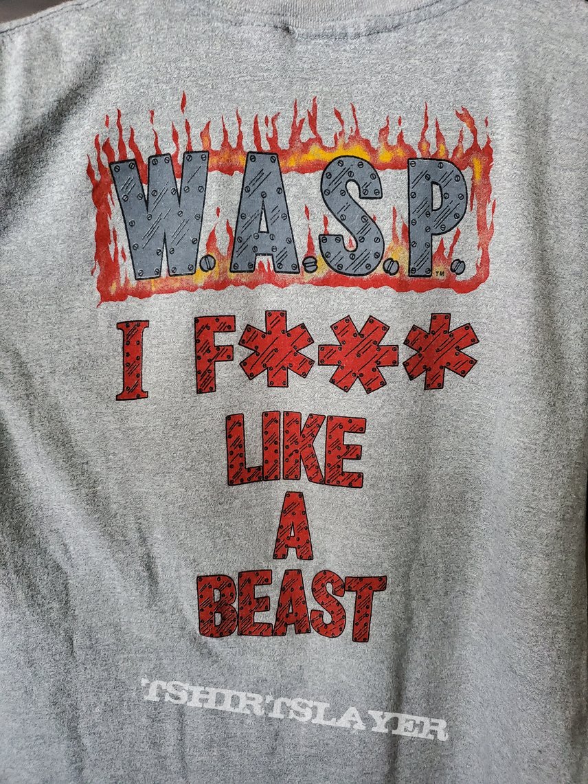 W.A.S.P. 1984 tour shirt