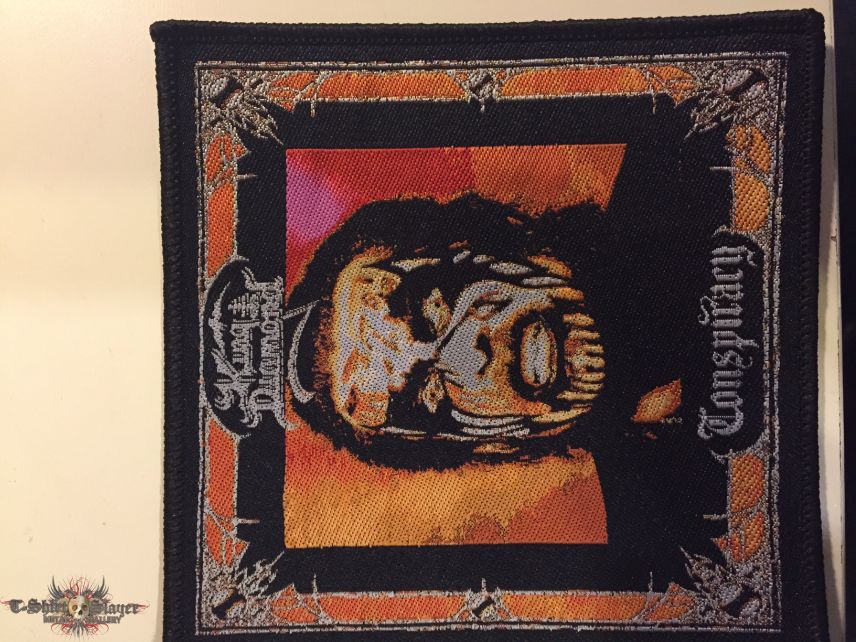 King Diamond woven patch