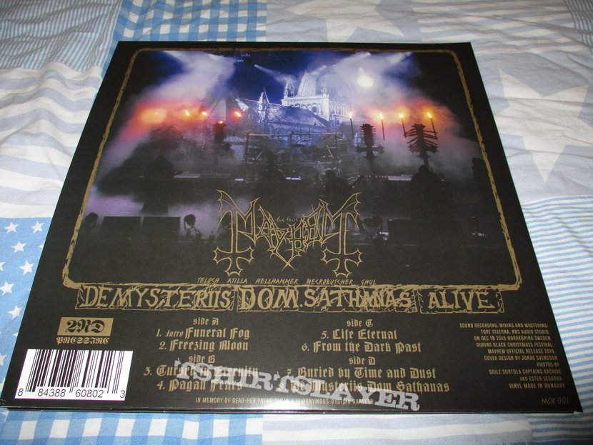 Mayhem - De Mysteriis Dom. Sathanas Alive