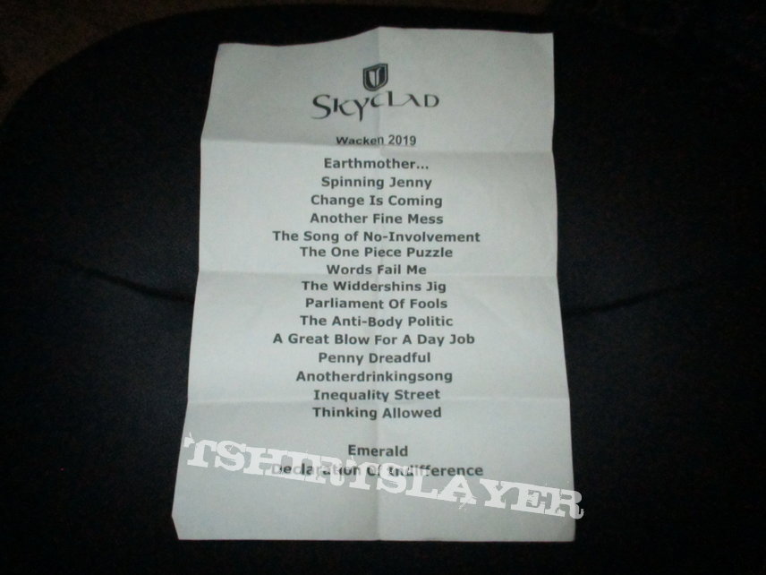 Skyclad - setlist 19.08.03