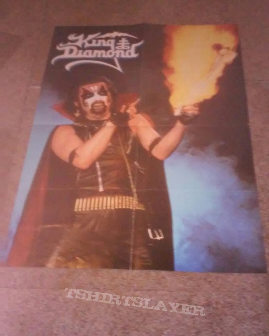 King Diamond - Abigail tour program/poster 