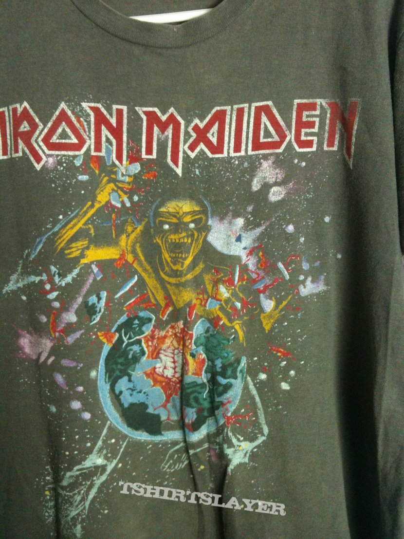Iron Maiden Piece of mind pt.1 tour shirt u.k.