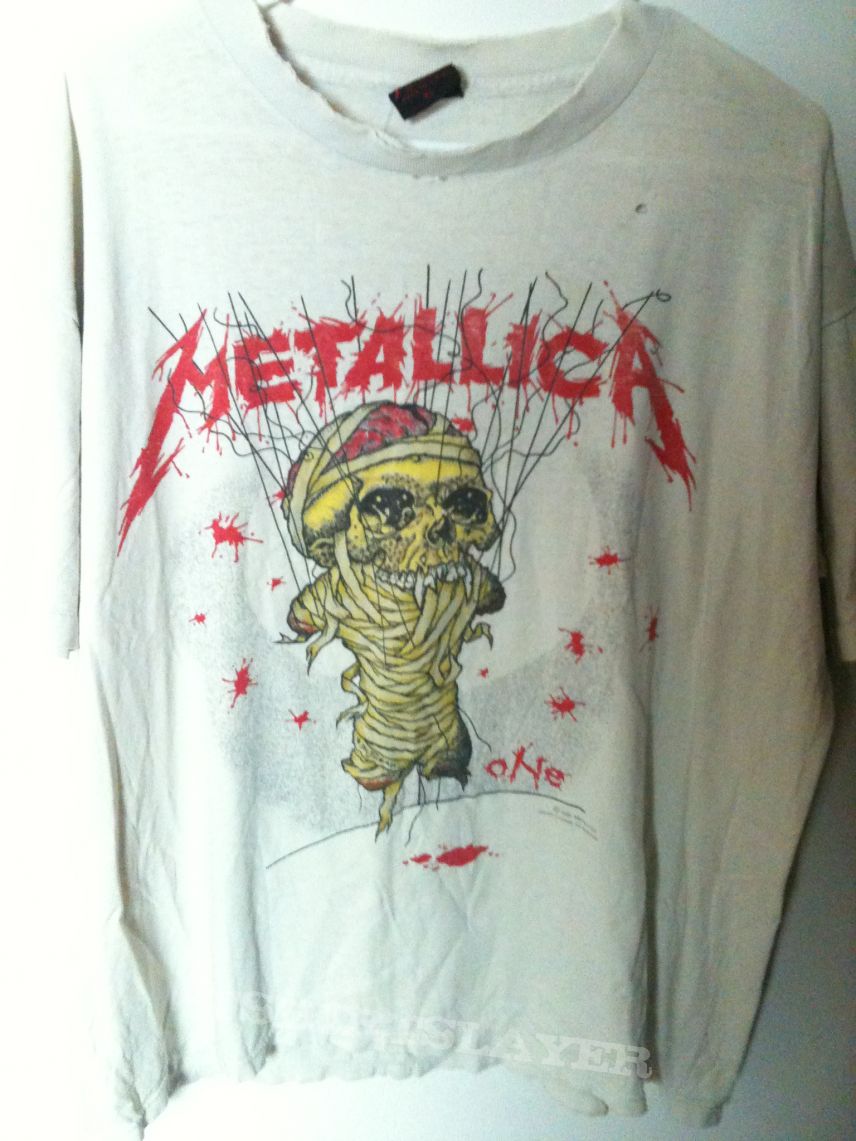 Metallica-One pushead art | TShirtSlayer TShirt and BattleJacket Gallery