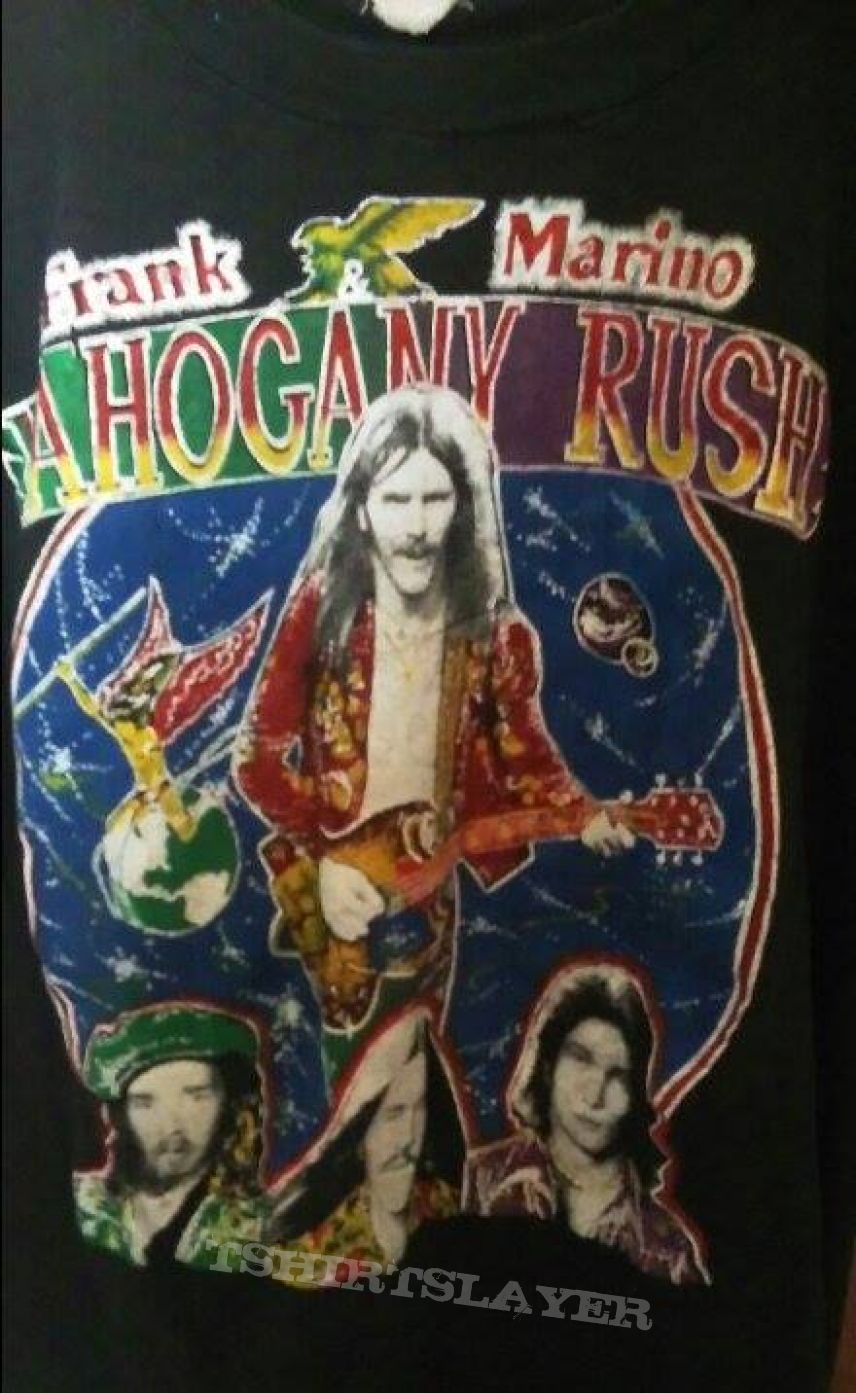 Vintage Mahogany Rush Tour shirt