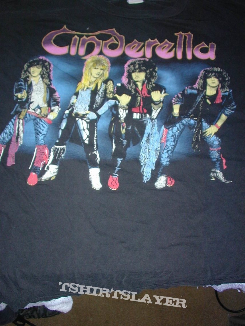 Cinderella 1986 t-shirt