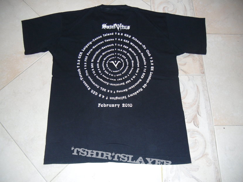 Saint Vitus &quot;European Tour 2010&quot; T-Shirt