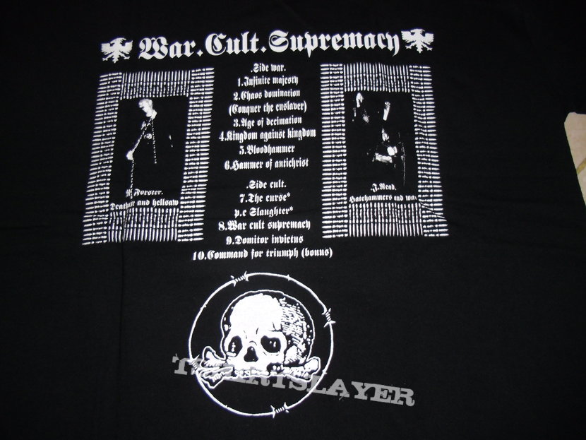 Conqueror &quot;War.Cult.Supremacy&quot; T-Shirt