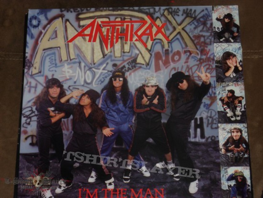 Other Collectable - anthrax im the man vinyl