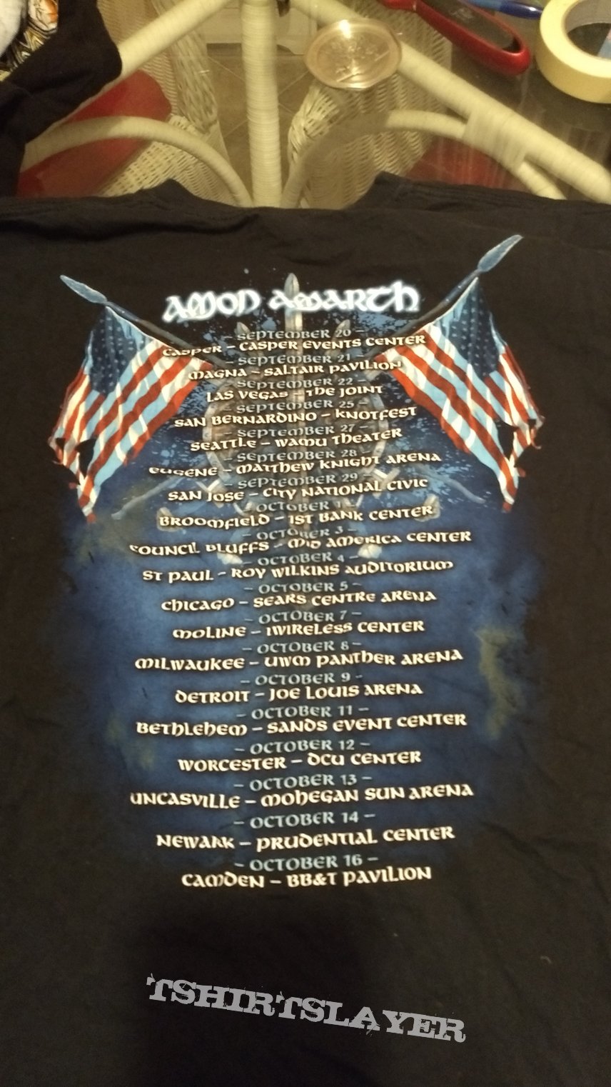 Amon Amarth XL Jomsviking Tour Shirt