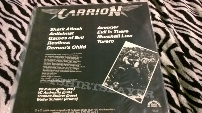 Carrion- Evil Is There! LP 1986