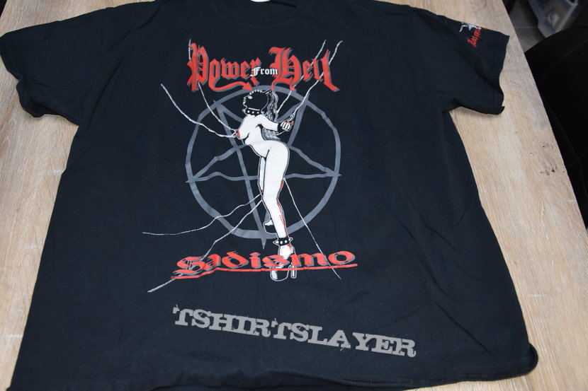 Power from hell - sadismo shirt 