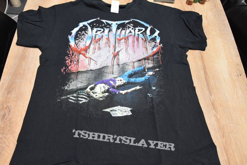 Obituary - slowly we rot shirt