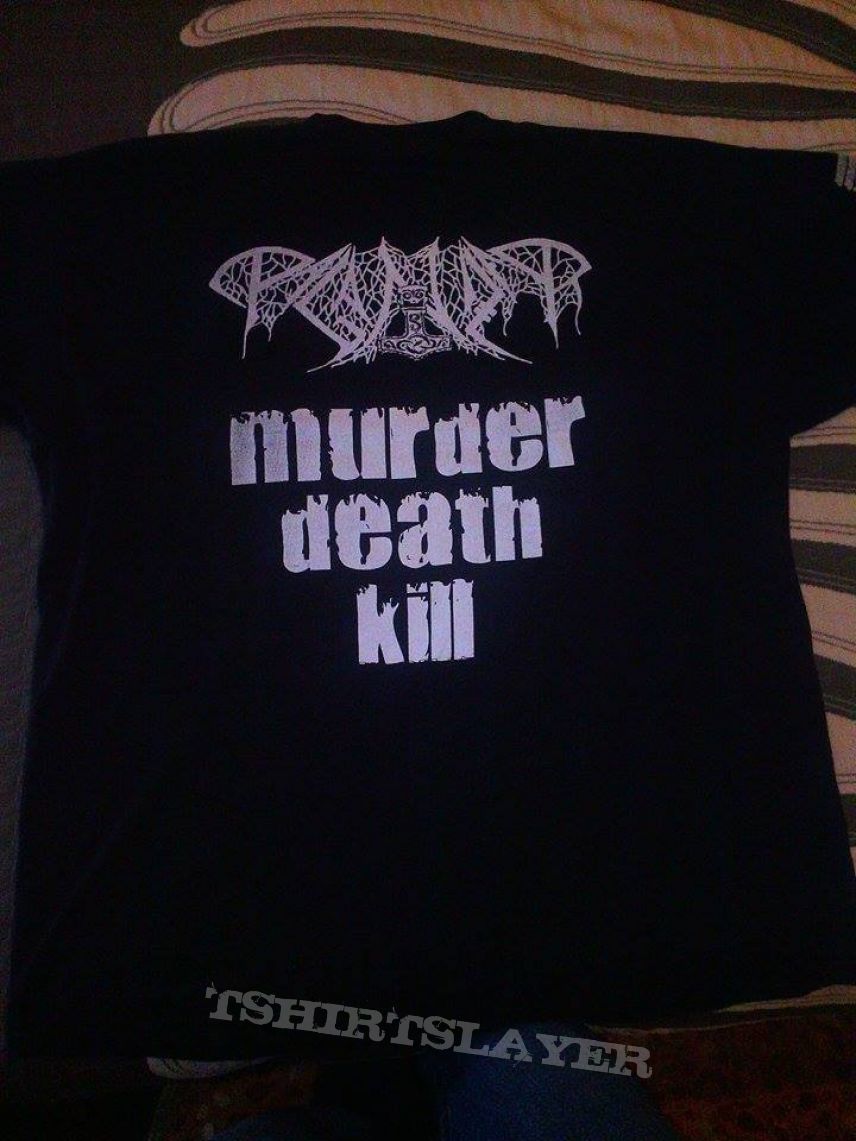 PAGANIZER - &quot;Murder Death Kill&quot;  Long sleeve T-shirt