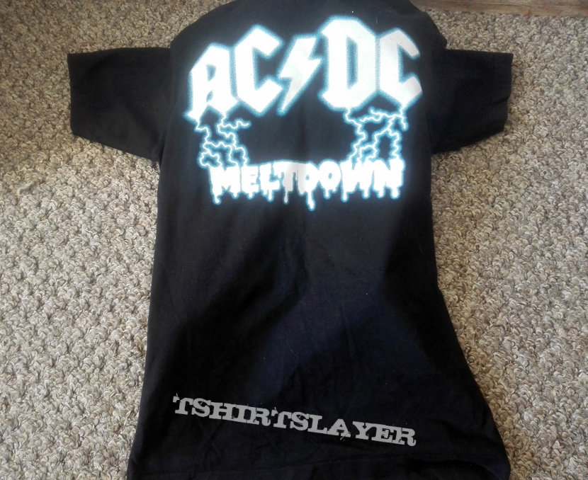 AC/DC Meltdown T-shirt (S) | TShirtSlayer TShirt and BattleJacket Gallery
