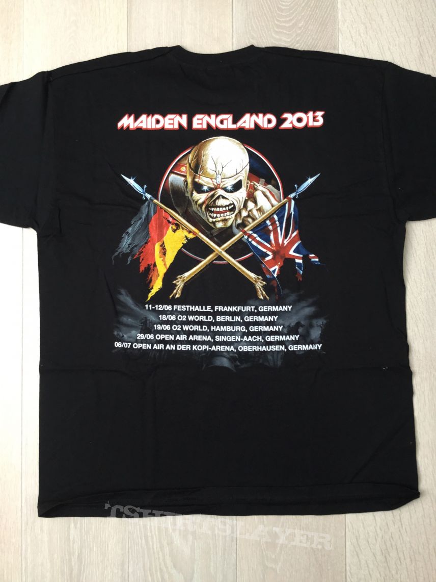 Iron Maiden Tour Shirt 2013