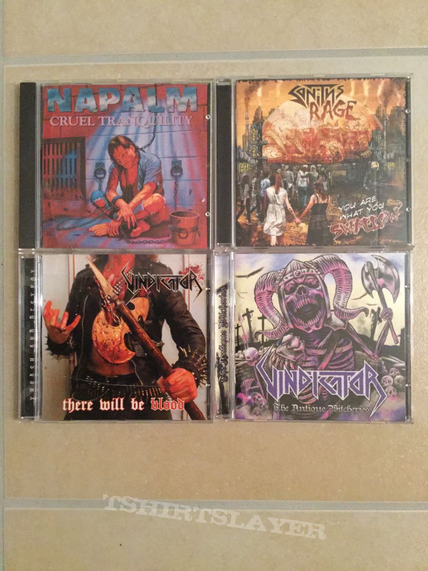 Accuser My rare Metal CDs