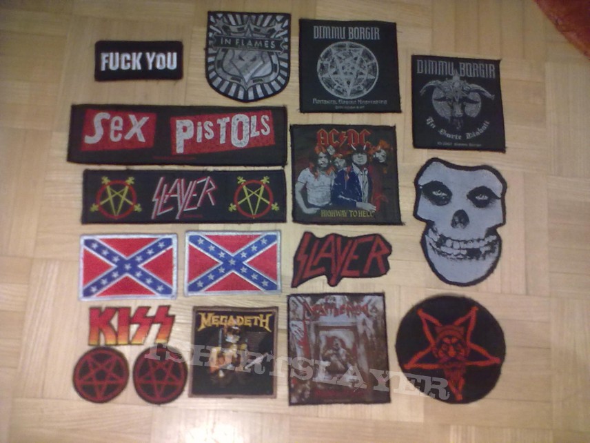Slayer Patches For Sale Or Trade!!