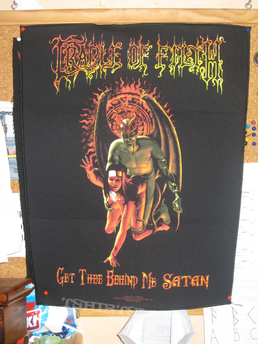 Patch - Cradle Of Filth - Get Thee Behind Me Satan, BackPatch