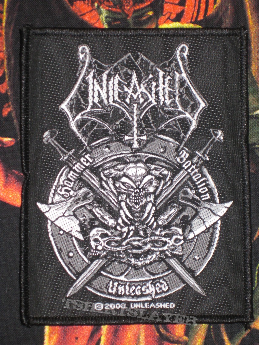 Unleashed, Unleashed - Hammer Battalion patch Patch (SuomalainenNarkkari's)  | TShirtSlayer