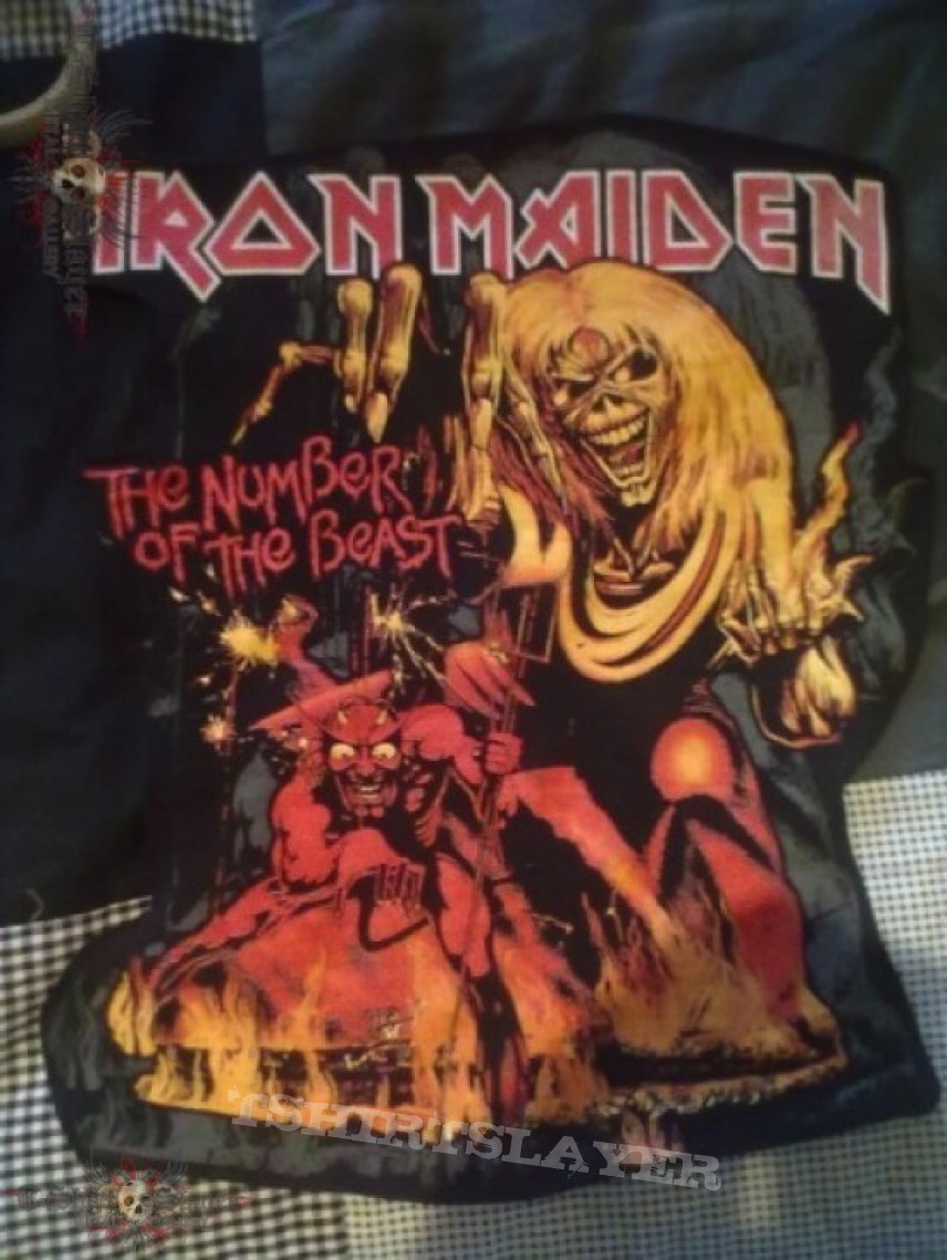 Patch - Iron Maiden T-Shirt Cut Out BP