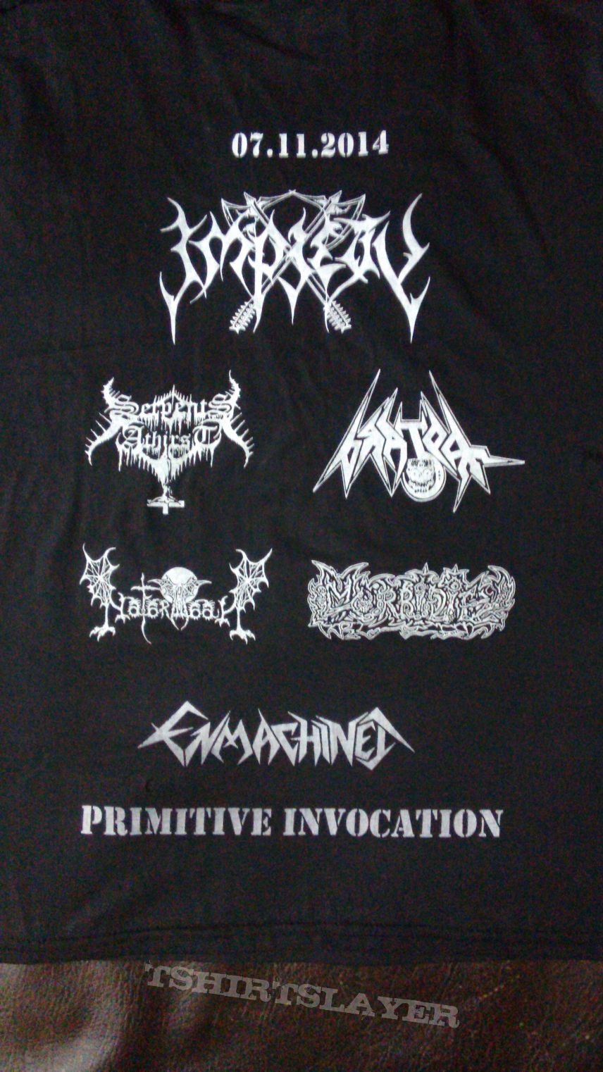 Impiety Tour T-shirt 2014