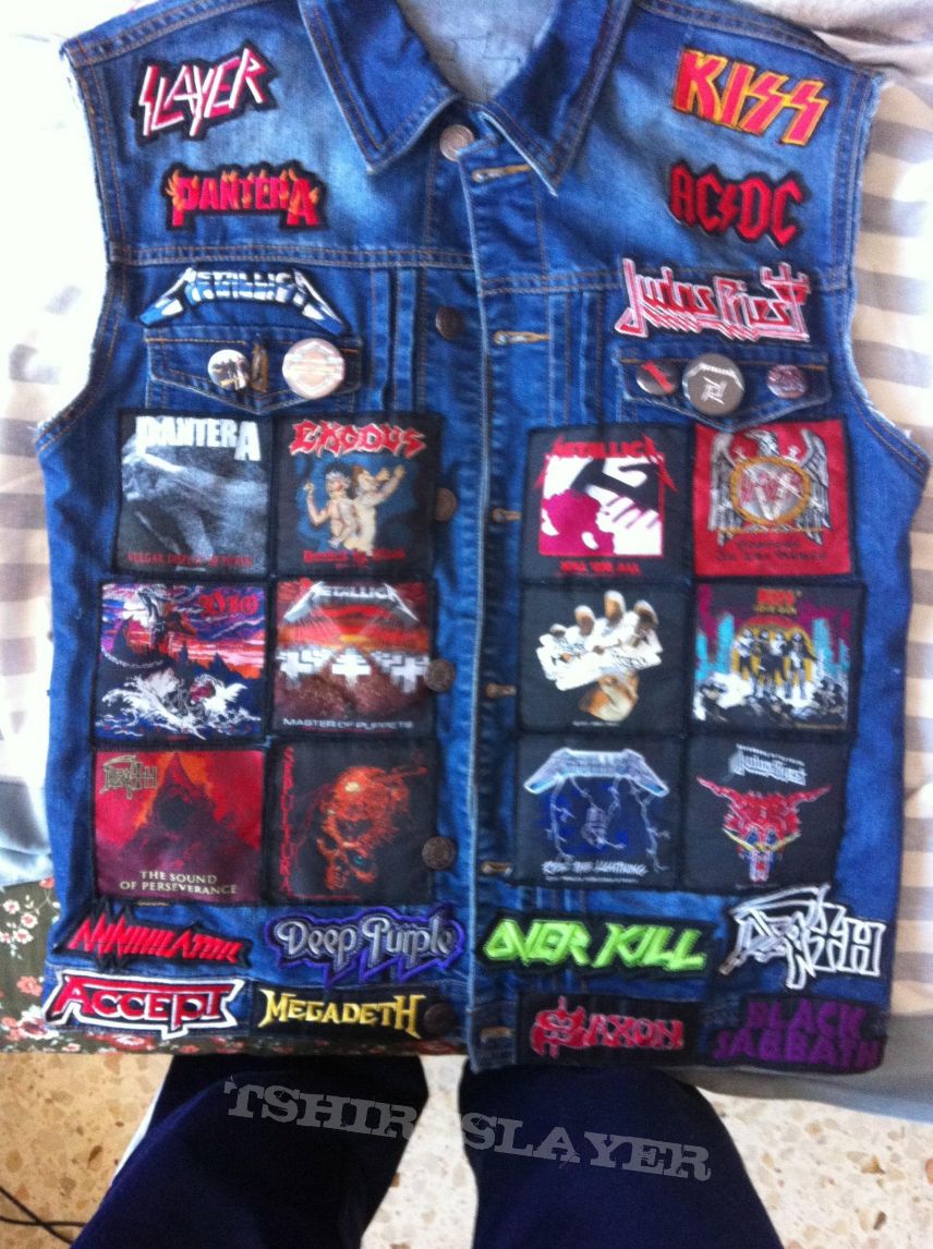 Judas Priest my jacket with patches