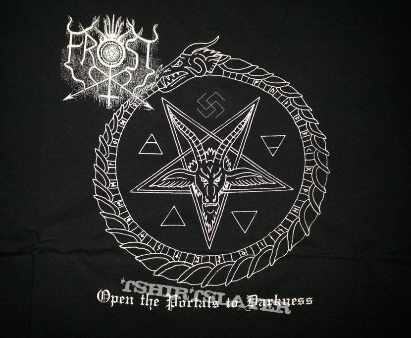 the true frost &quot;open the portals to darkness&quot; shirt