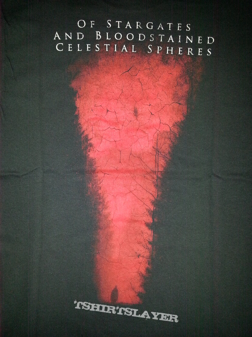 lunar aurora &quot;of stargates and bloodstained celestial spheres&quot; shirt