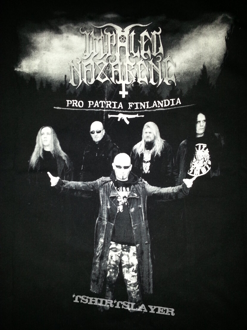 impaled nazarene &quot;pro patria finlandia&quot; longsleeve