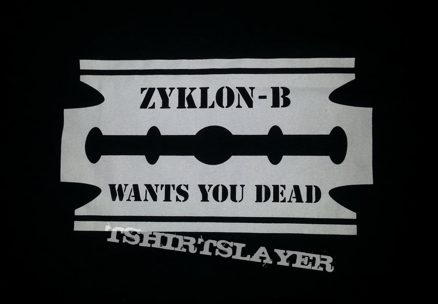 zyklon-b &quot;blood must be shed&quot; shirt