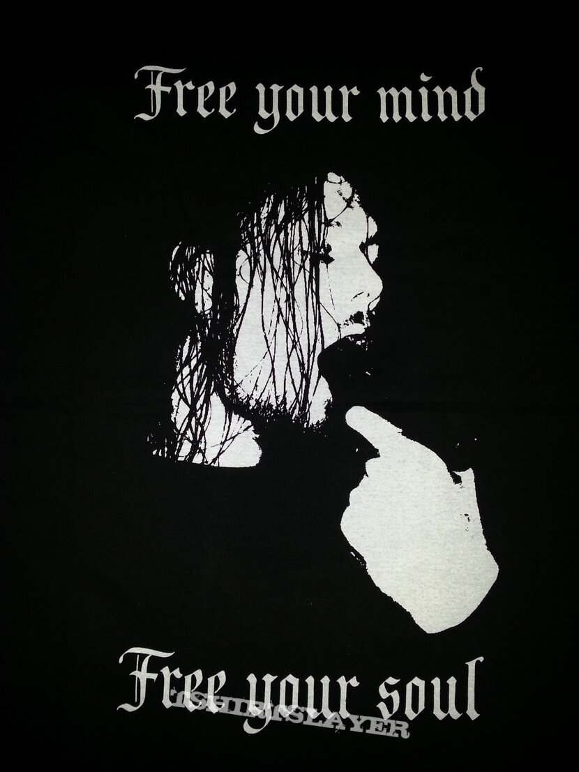 negator &quot;free your mind&quot; shirt