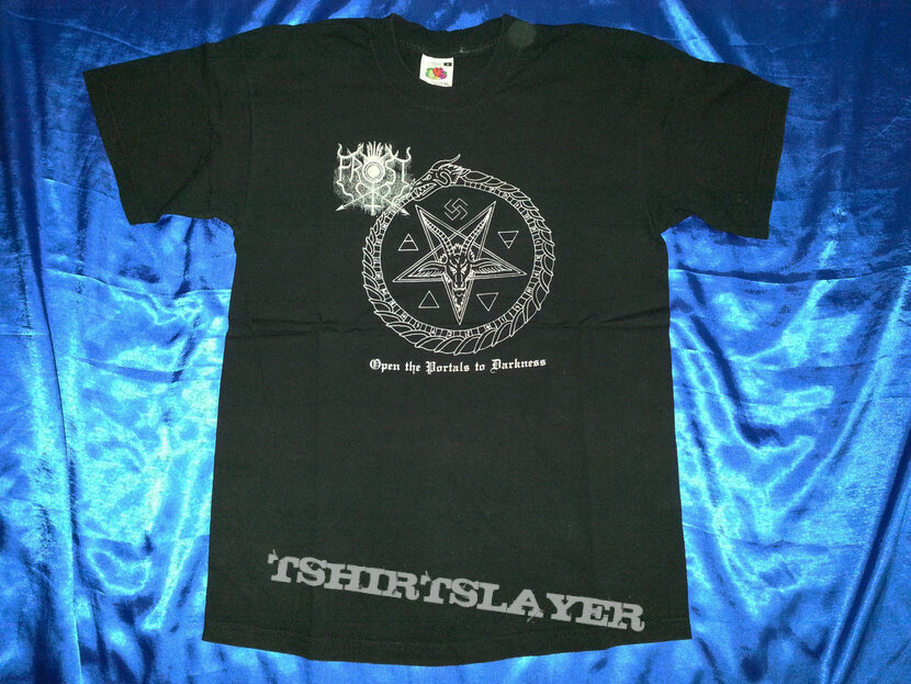 the true frost &quot;open the portals to darkness&quot; shirt